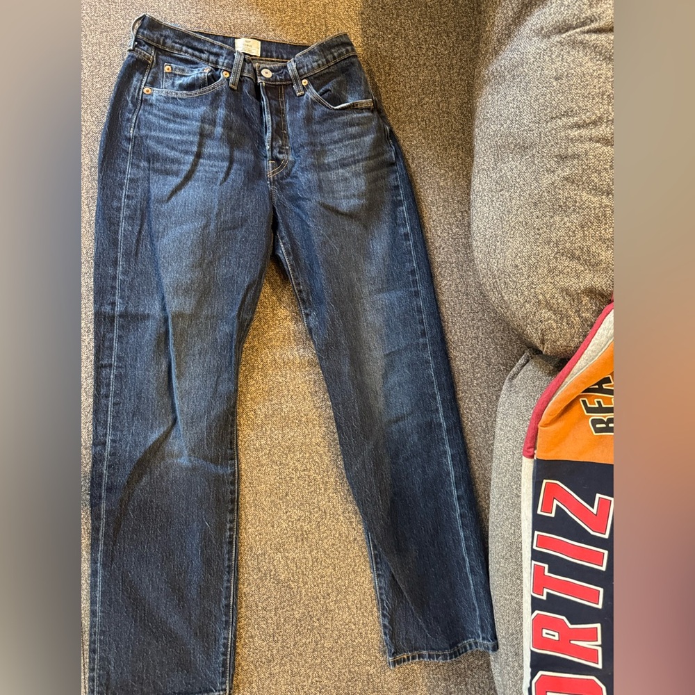Dark Blue 501-C Jeans - Classic Denim